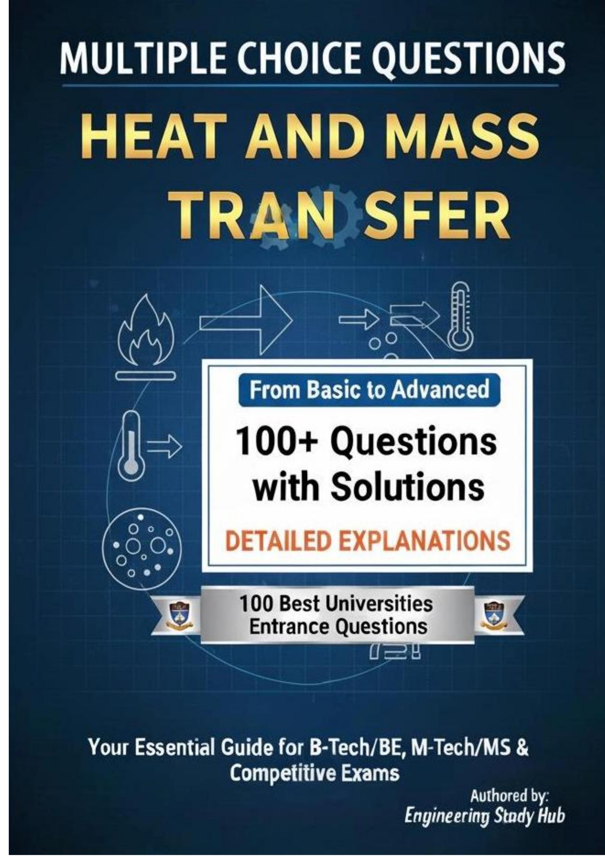 Cover — Heat and Mass Transfer MCQs