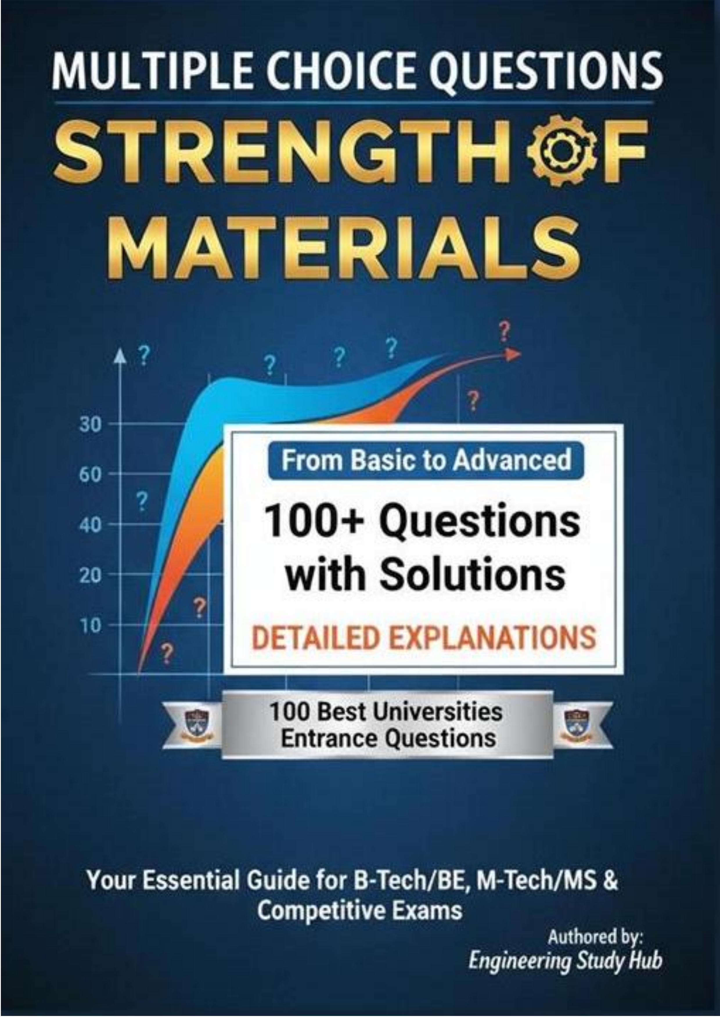 Cover — Strength of Materials MCQs