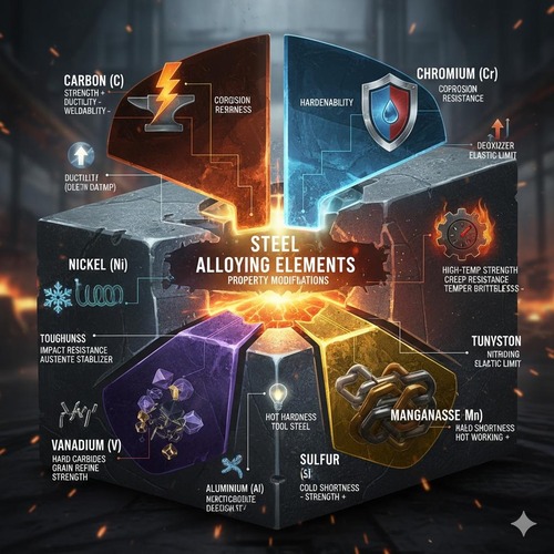 Effect of alloying elements
