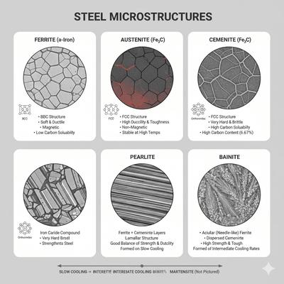 Steel microstructure