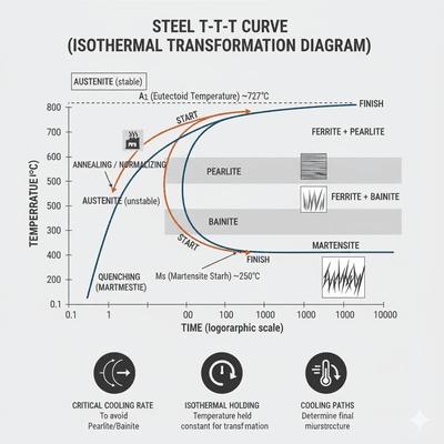 Time-Temperature-Transformation diagram